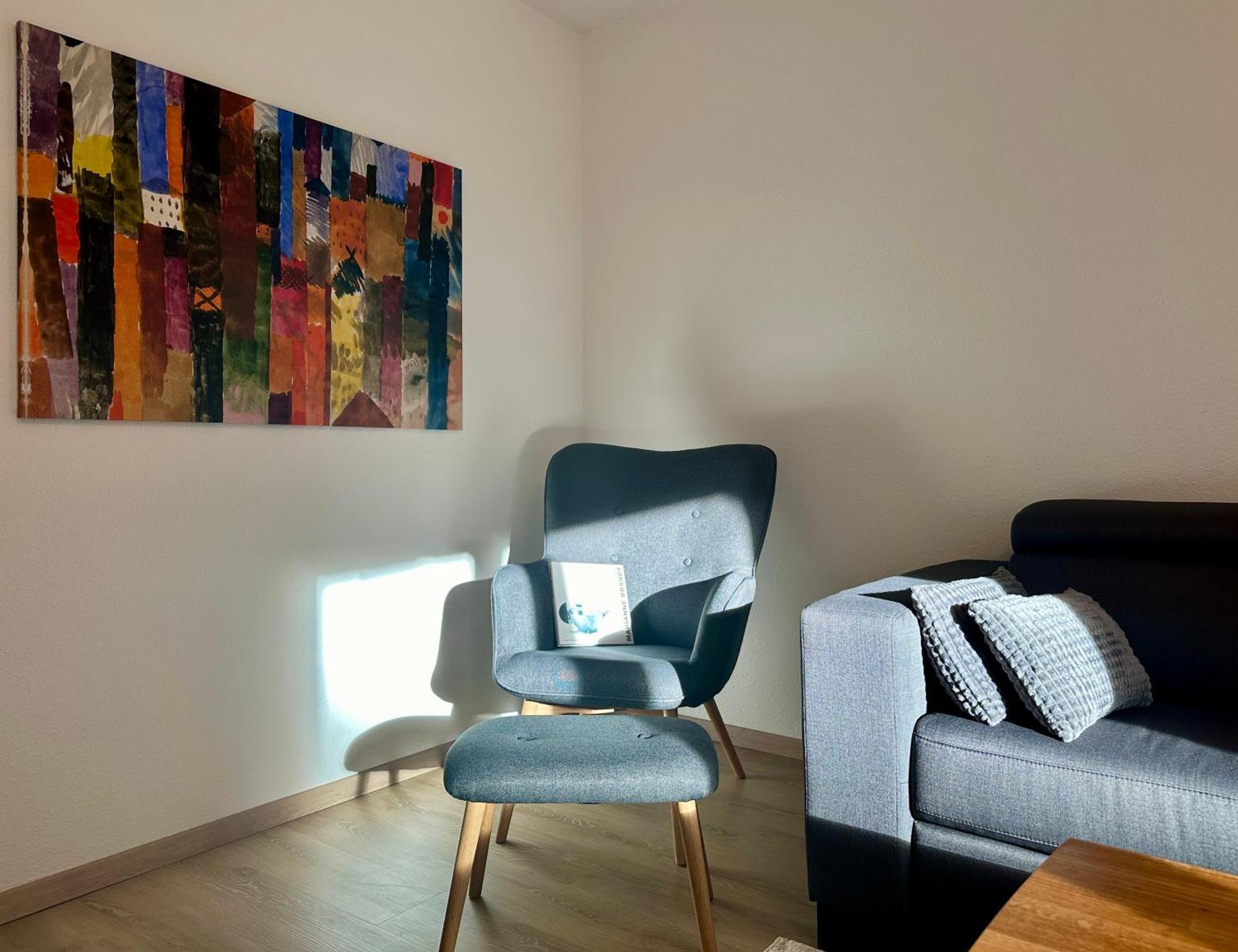 Modernes Zwei-Zimmer-Apartment Chemnitz - Kassberg Exteriör bild