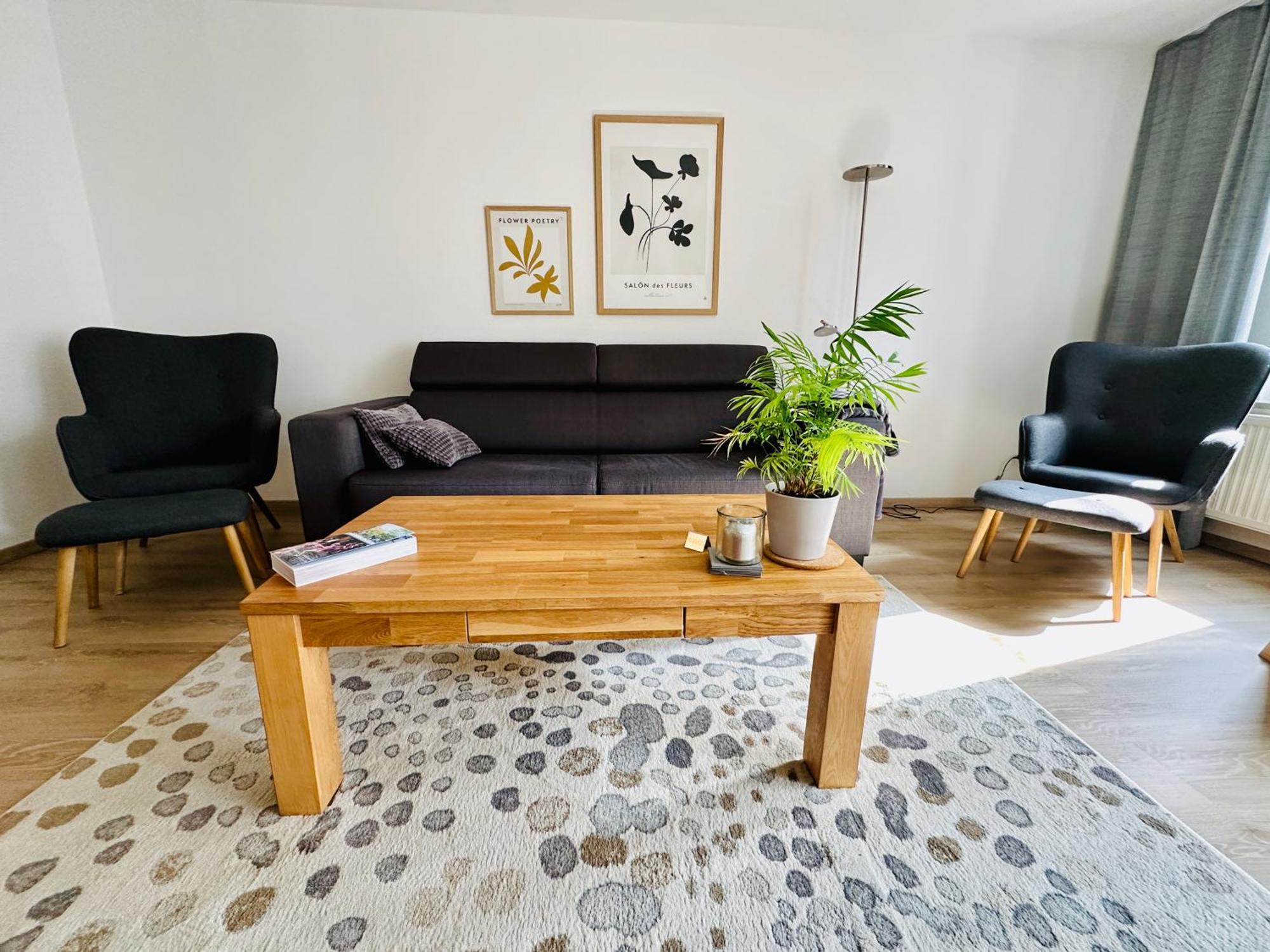 Modernes Zwei-Zimmer-Apartment Chemnitz - Kassberg Exteriör bild