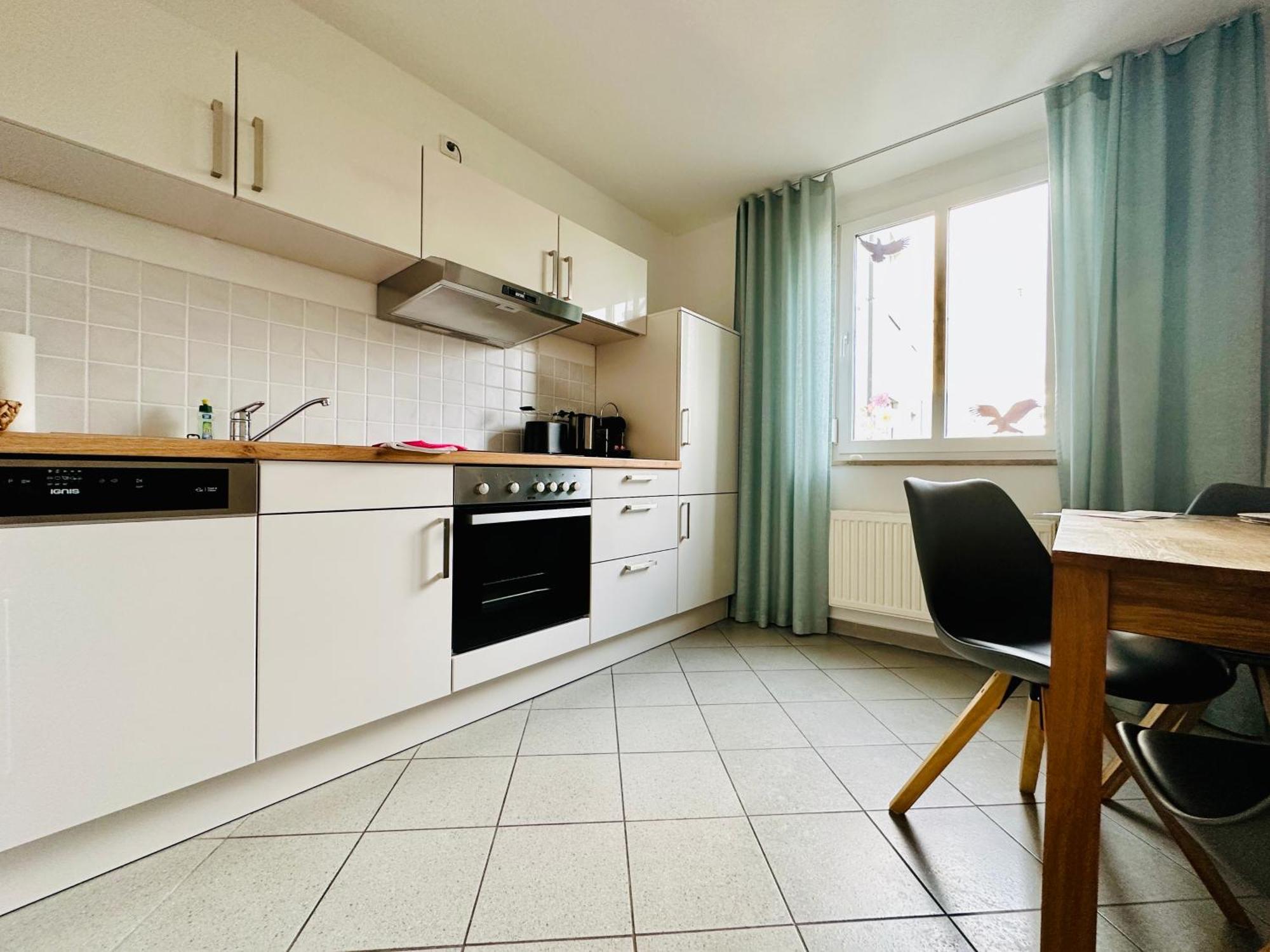 Modernes Zwei-Zimmer-Apartment Chemnitz - Kassberg Exteriör bild